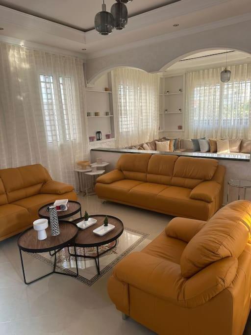 Villa Parfum D'Agadir - Piscine Privee - Spacieuse Et Concfortable - Parking - Vue Mer - Ambiance Familliale Ngoại thất bức ảnh
