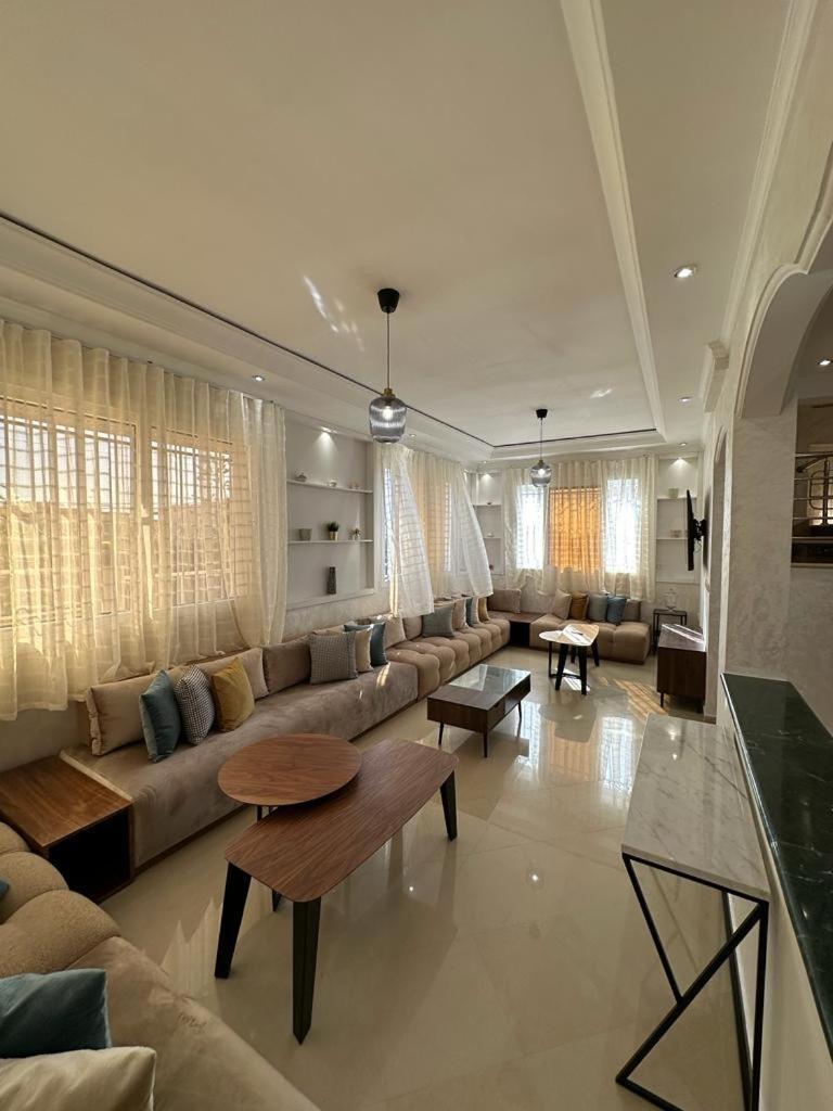 Villa Parfum D'Agadir - Piscine Privee - Spacieuse Et Concfortable - Parking - Vue Mer - Ambiance Familliale Ngoại thất bức ảnh